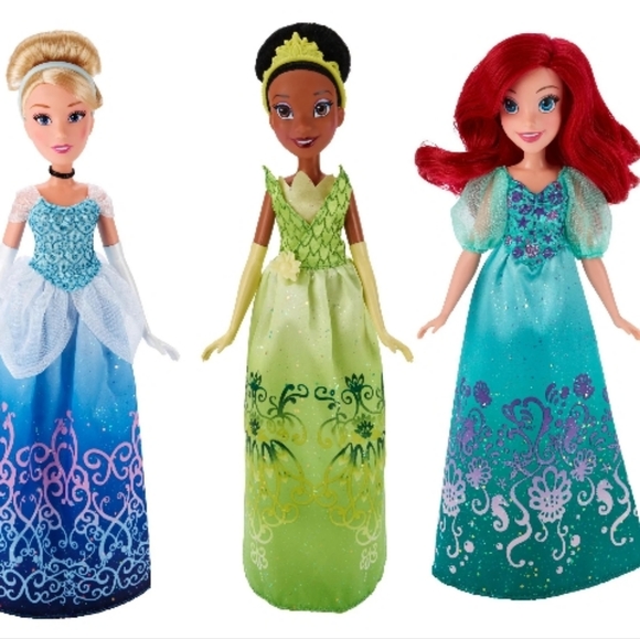 DISNEY PRINCESS TIANA ROYAL SHIMMER PRINCESS & THE FROG BARBIE DOLL - Picture 6 of 6